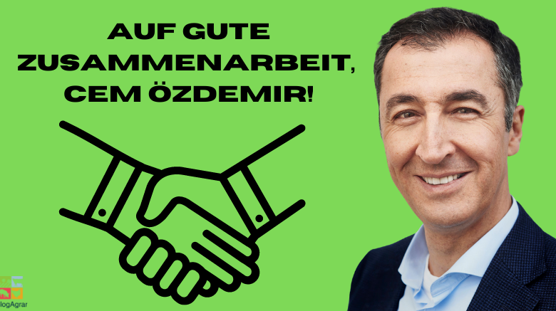 Auf gute Zusammenarbeit, Cem Özdemir!
